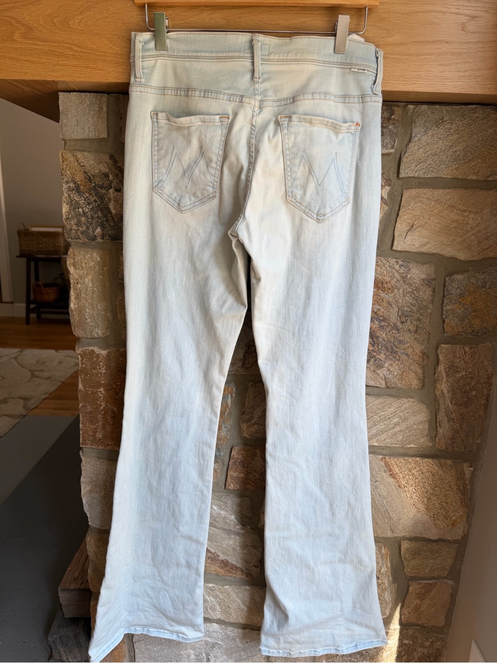 MOTHER The Super Cruiser Jeans TALL, double heel, low rise jeans - W29 - Picture 7 of 14